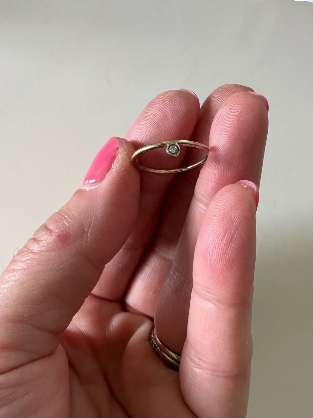 Leah Alexandra Minor Ring - SZ 8 - Picture 5 of 5